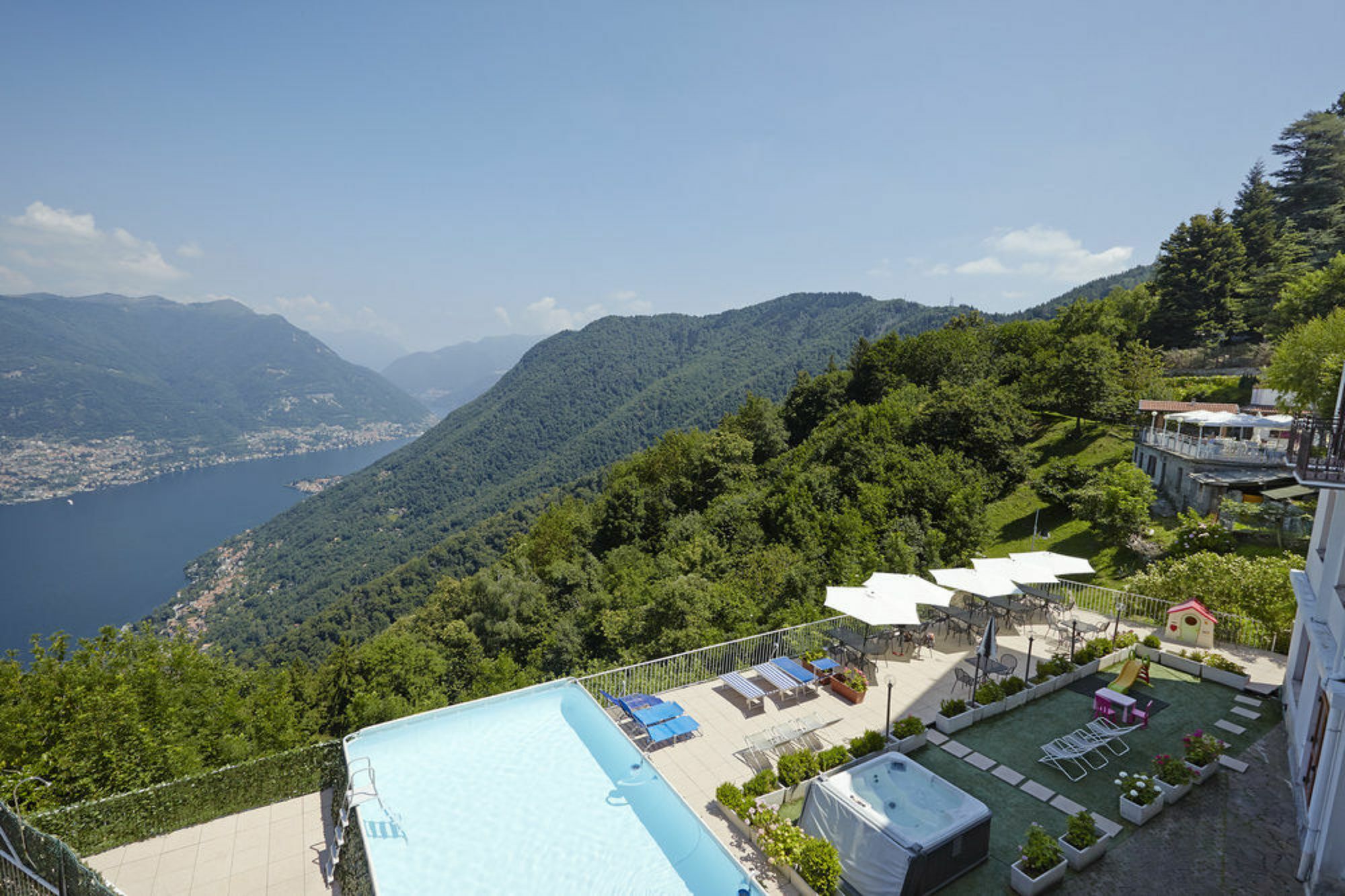Hotel Paradiso Como Brunate Exteriér fotografie